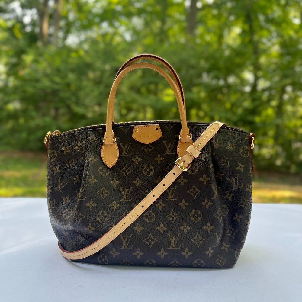 Louis Vuitton Monogram Turenne MM Satchel Crossbody Handbag
